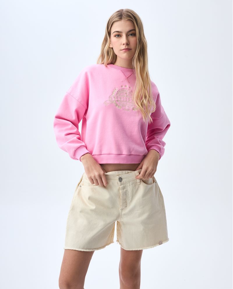 Buzo con estampado en frente para mujer Compra Online