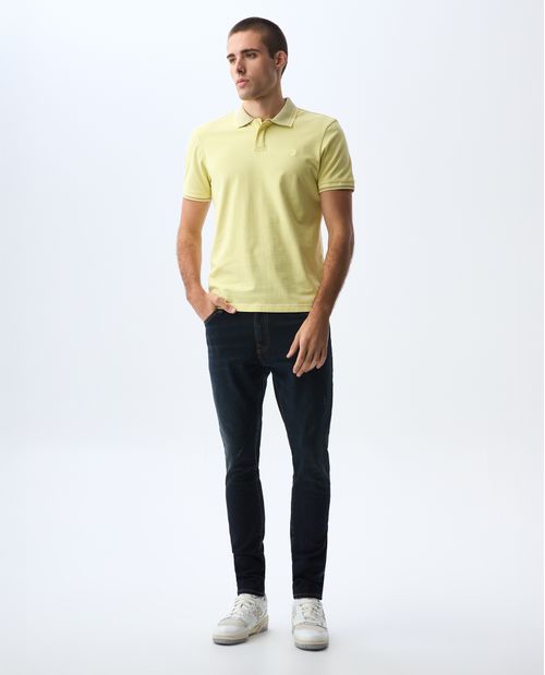 Jean Tapered tono oscuro para hombre
