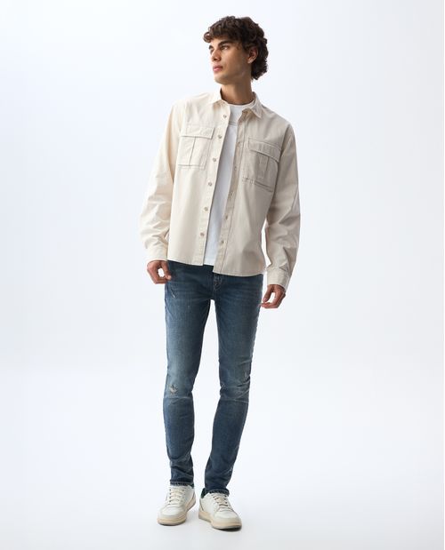 Jean Skinny tono medio para hombre