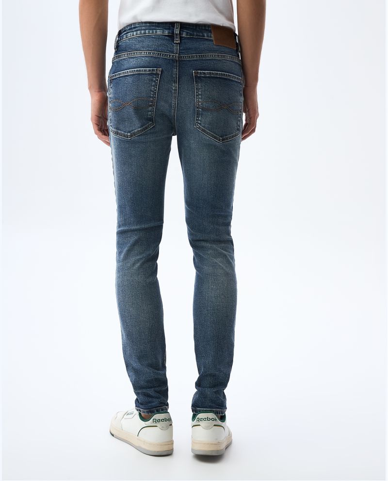 Skinny Jeans American Crew Pantalones Jean Skinny Tono Medio Para