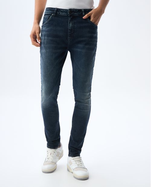 Jean Skinny oscuro para hombre