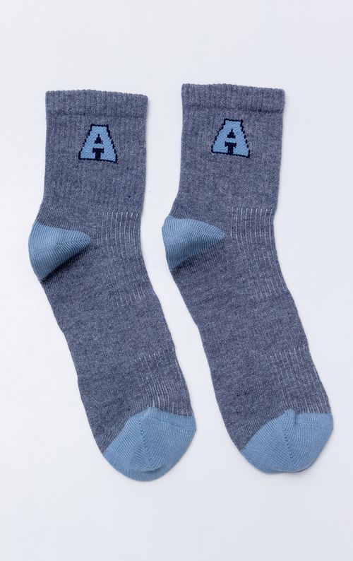 Medias con textura acanalada para hombre