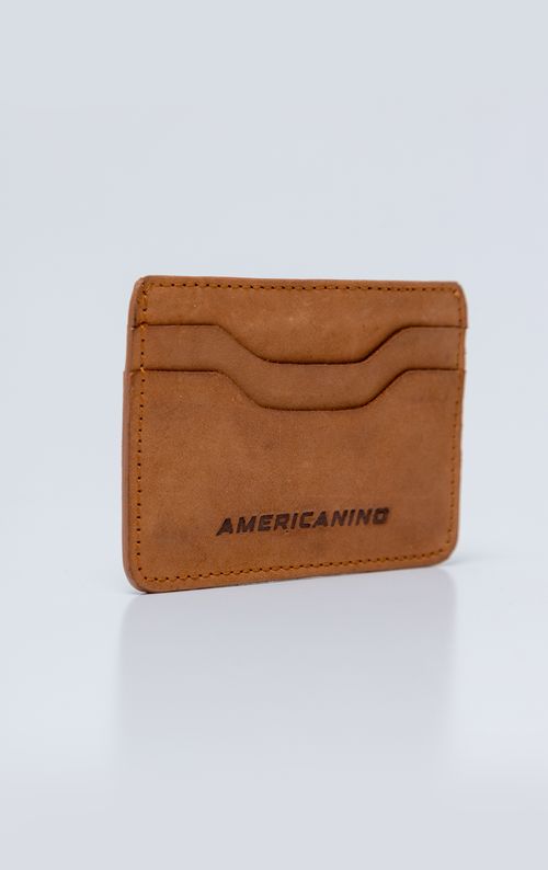 Tarjetero en 100% cuero para hombre