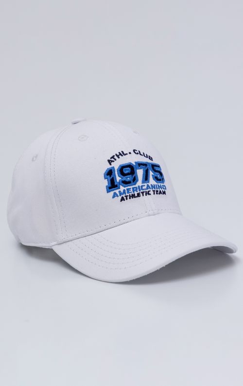 Gorra seis cascos con bordado para hombre