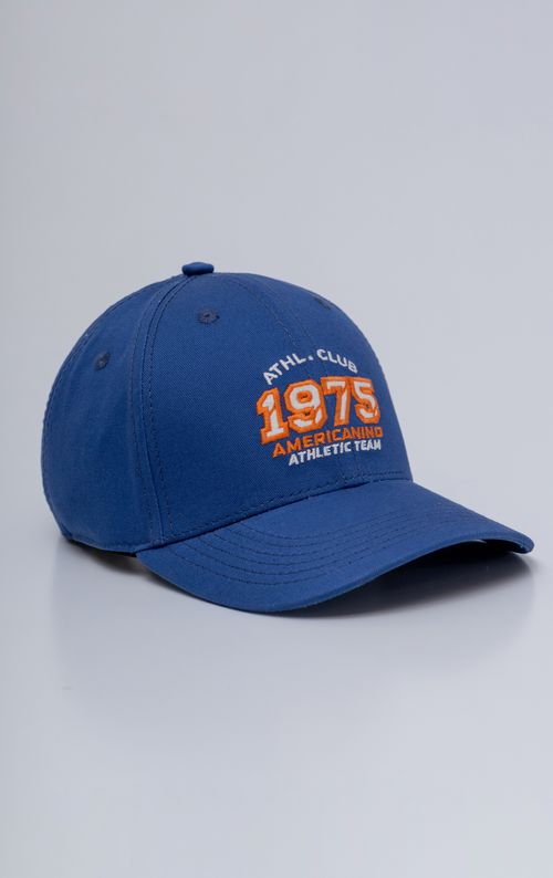 Gorra seis cascos con bordado para hombre