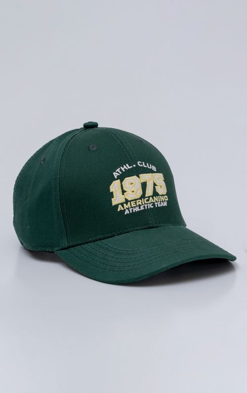 Gorra seis cascos con bordado para hombre