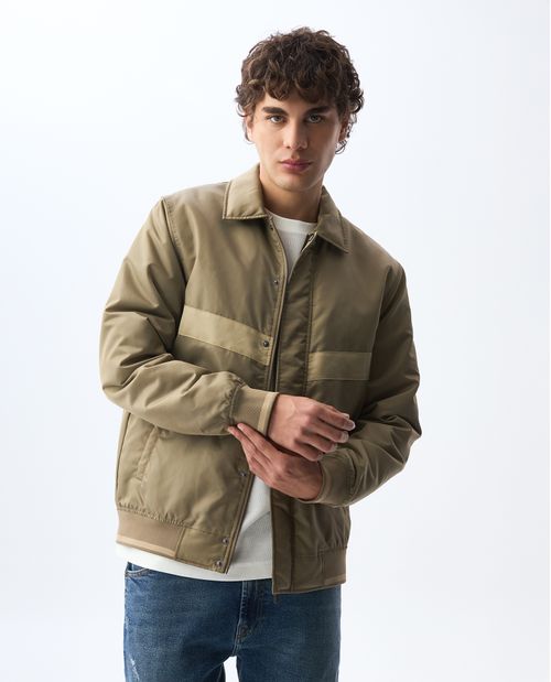 Chaqueta Bomber liviana para hombre