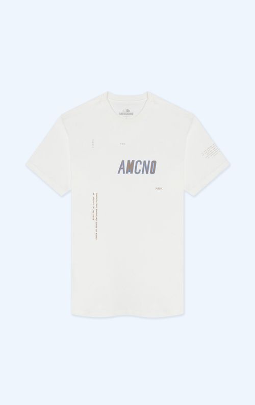 Camiseta básica estampada para hombre