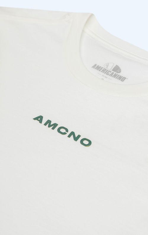 Camiseta básica estampada para hombre