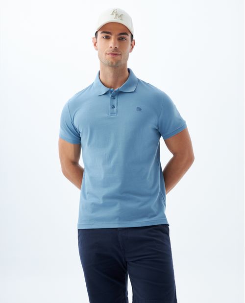 Polo Slim básica para hombre