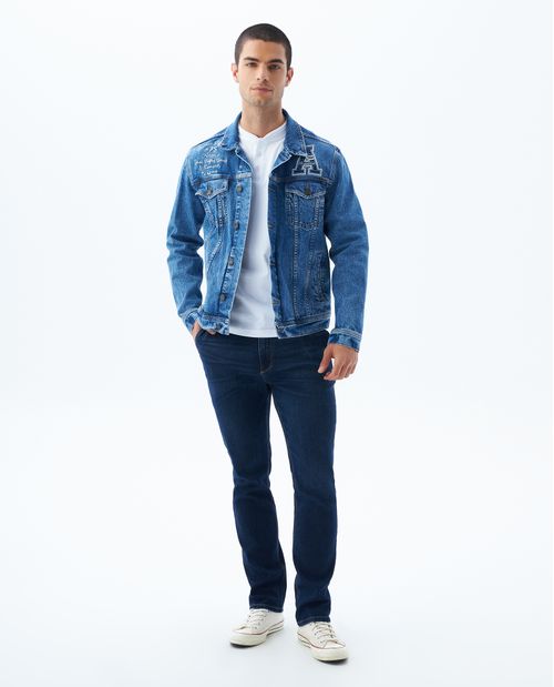 Polo Slim cuello neru para hombre
