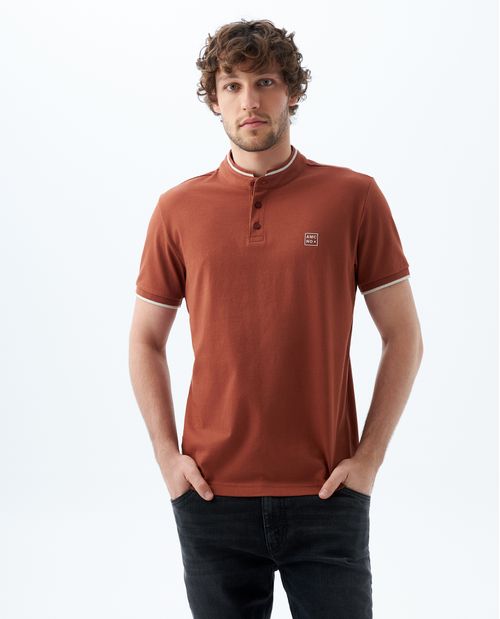 Polo Slim manga corta para hombre