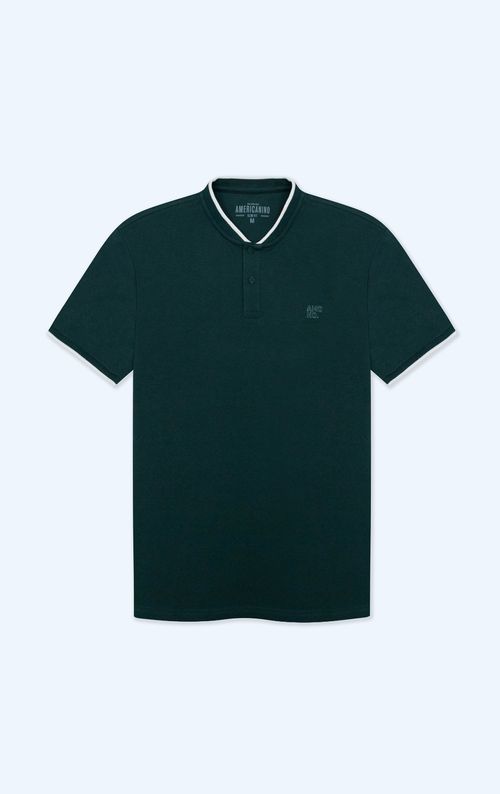 Polo clásica con cuello neru para hombre