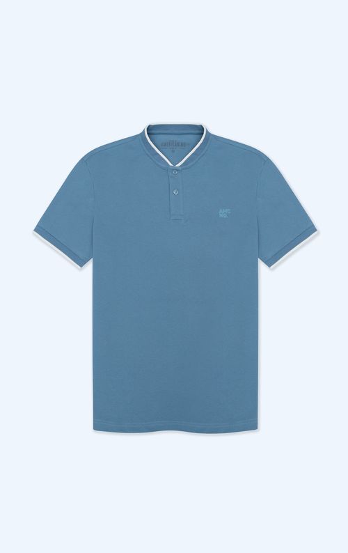 Polo clásica con cuello neru para hombre
