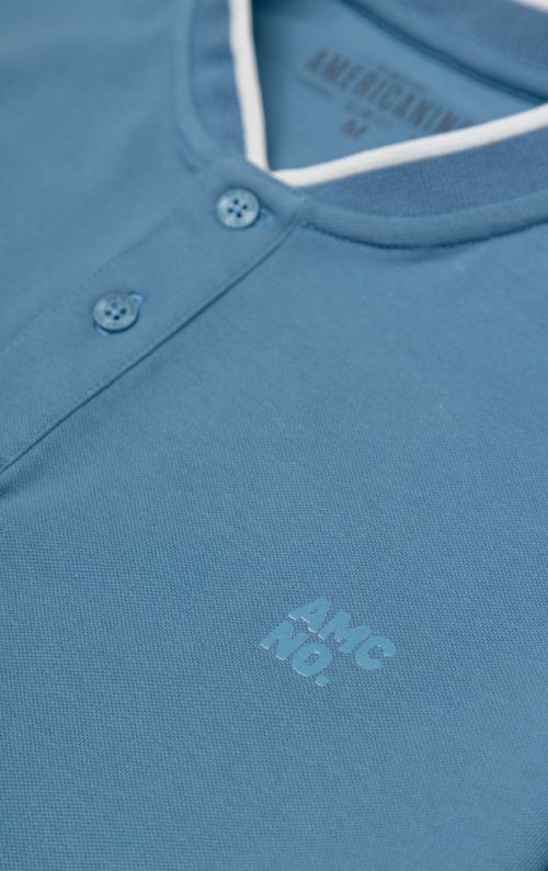 Polo clásica con cuello neru para hombre