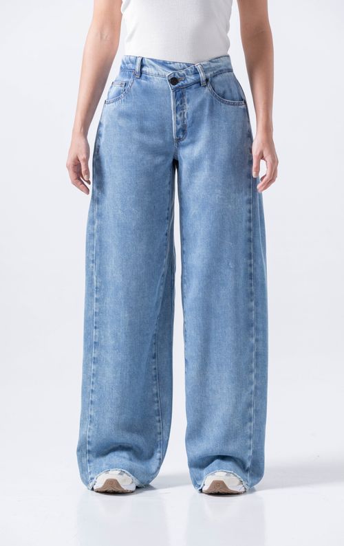 Jean WIDE LEG de Lyocell Femenino