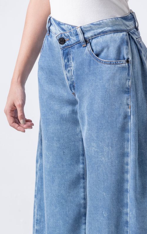 Jean WIDE LEG de Lyocell Femenino