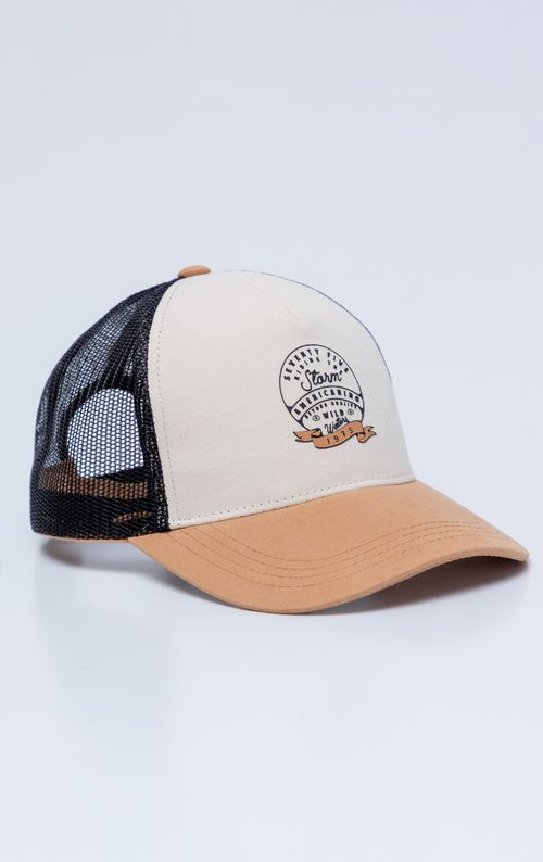 Gorra Trucker con diseño en contraste para hombre