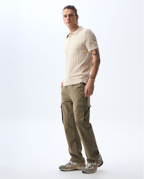 Polo tejida para hombre