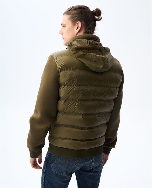 Chaqueta abullonada para hombre