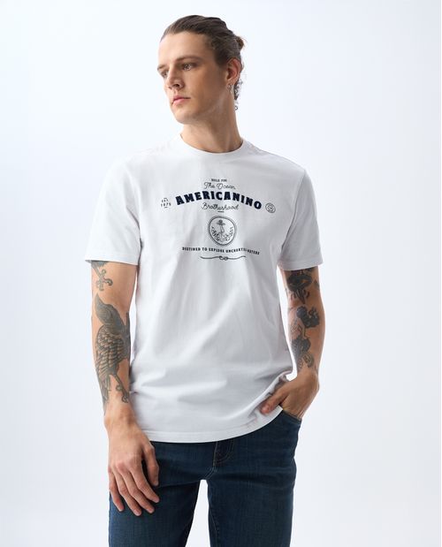 Camiseta estampada para hombre