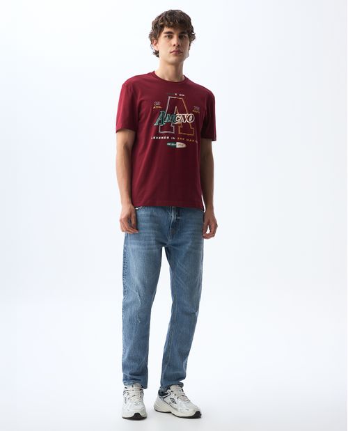 Camiseta Slim fit manga corta para hombre