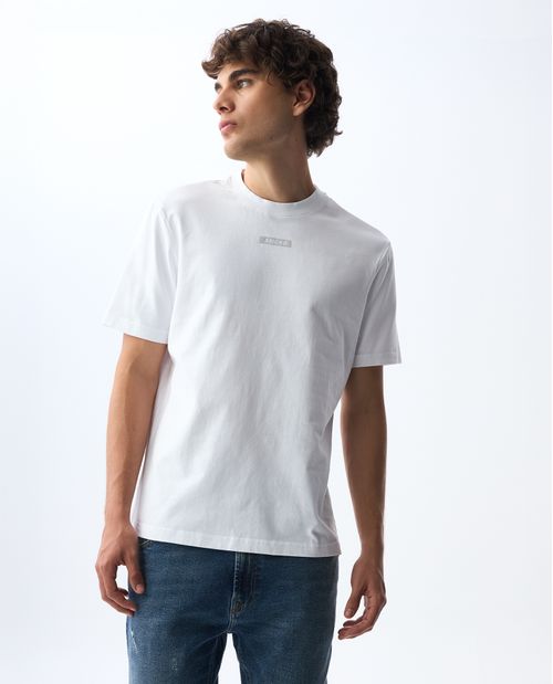 Camiseta en algodón pesado para hombre