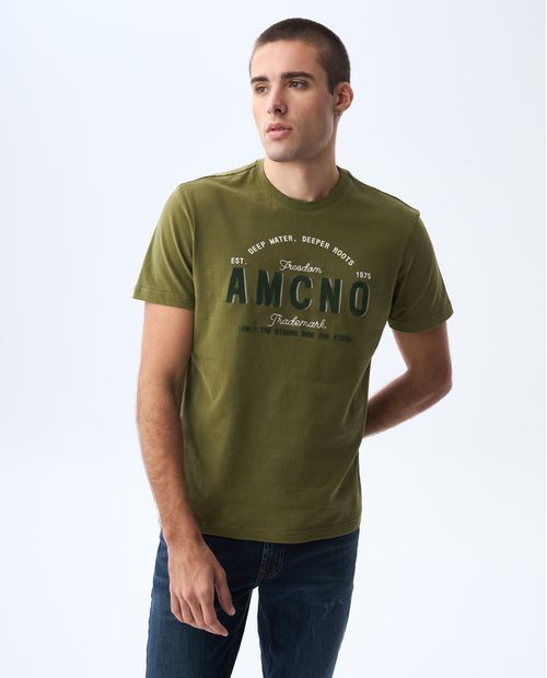 Camiseta estampada para hombre