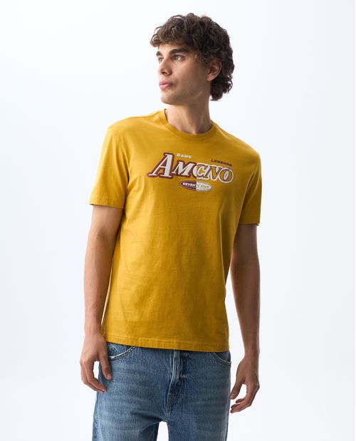 Camiseta Slim fit manga corta para hombre