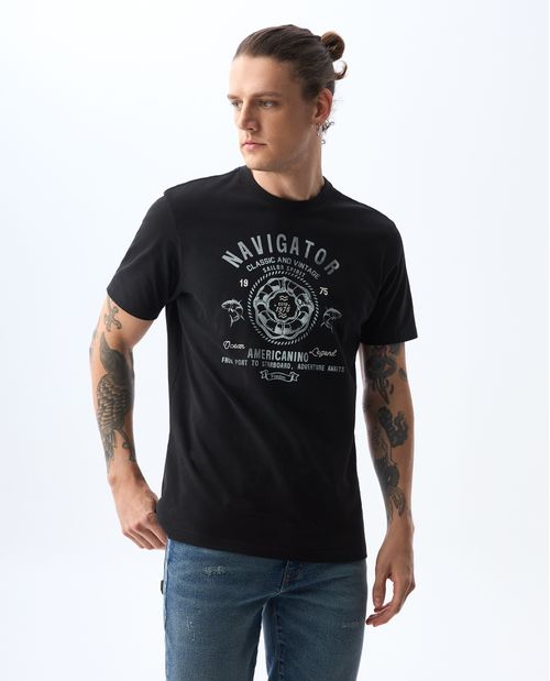 Camiseta estampada para hombre