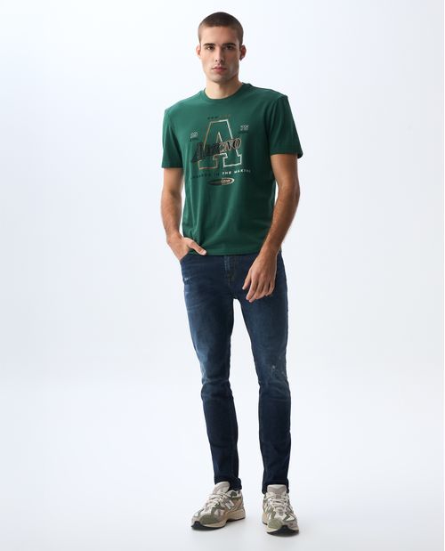 Camiseta estampada para hombre