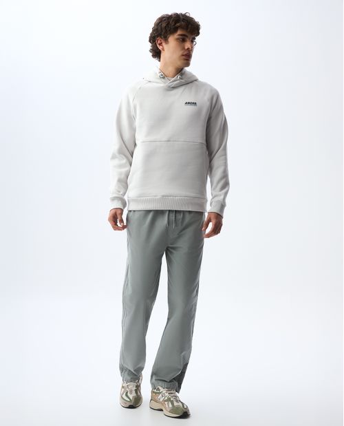 Buzo tipo hoodie estampado para hombre