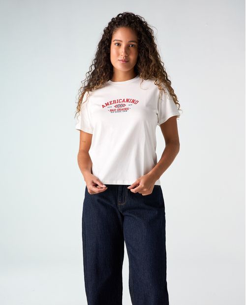 Camiseta Manga Corta Algodón Masculina