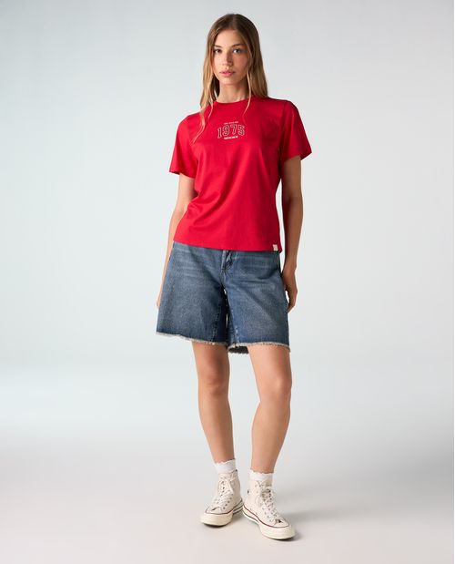 Camiseta Manga Corta Algodón Masculina