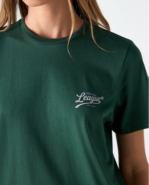Camiseta Manga Corta Algodón Masculina