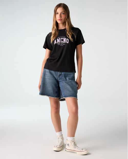 Camiseta Manga Corta Algodón