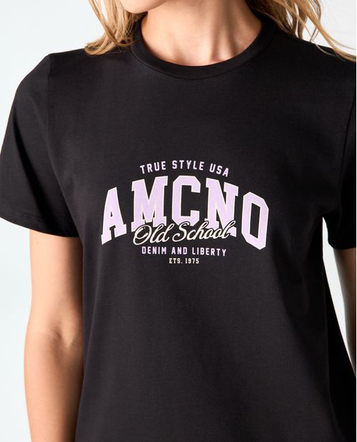 Camiseta Manga Corta Algodón Masculina