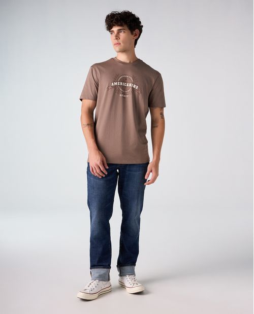 Jean Slim tiro bajo para hombre