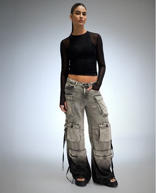 Camisa manga larga para mujer