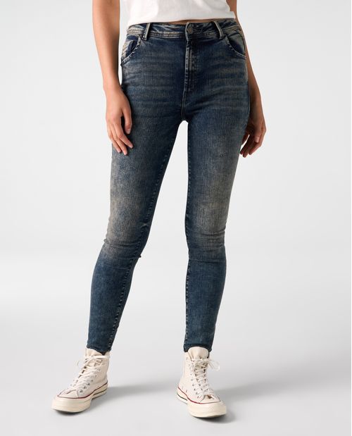 Jean Jegging tono oscuro para mujer