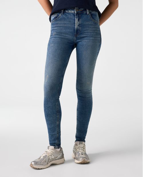 Jean Jegging tono medio para mujer