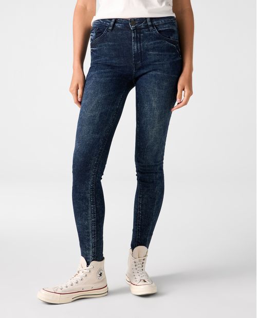 Jean Jegging en algodón reciclado para mujer