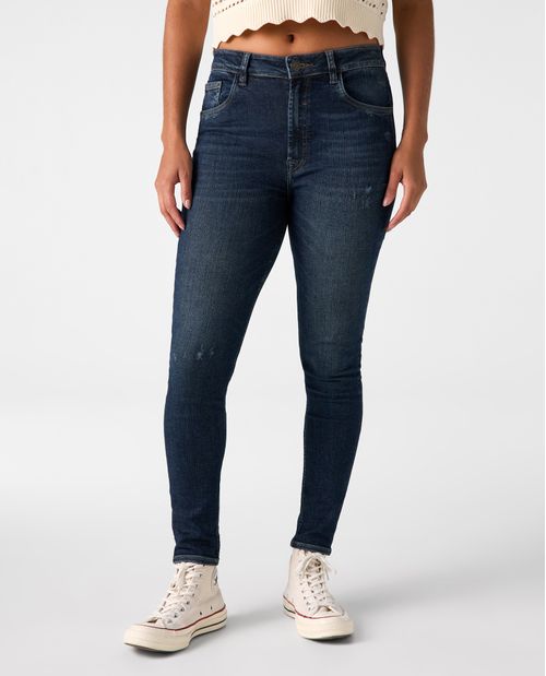 Jean Jegging de tiro superalto para mujer