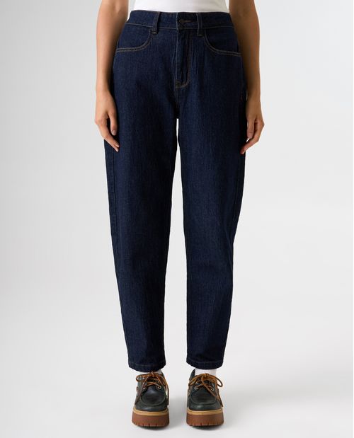 Jean Barrel tono oscuro para mujer