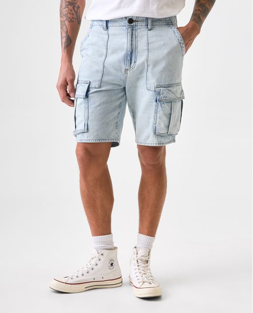 Bermuda tipo cargo para hombre