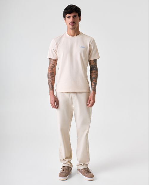 Camiseta Slim manga corta para hombre