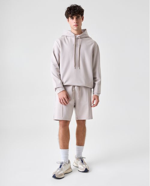 Buzo estampado con capucha para hombre