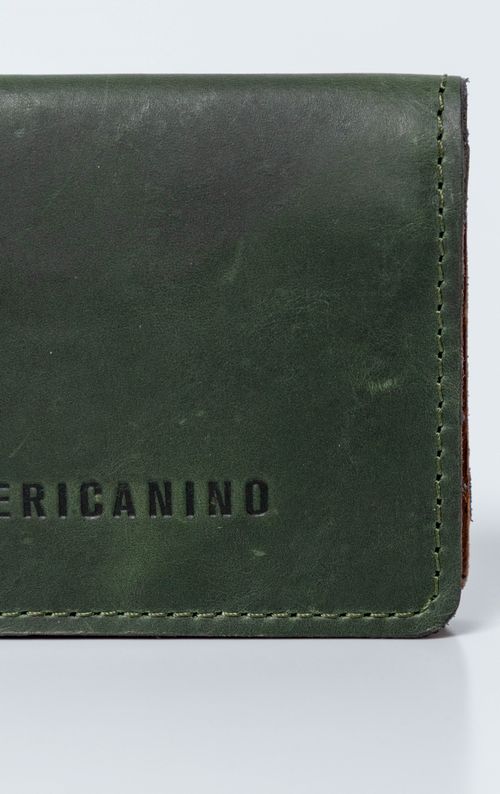 Tarjetero en cuero para hombre
