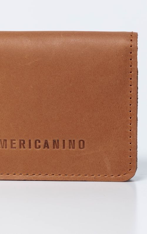 Tarjetero en cuero para hombre