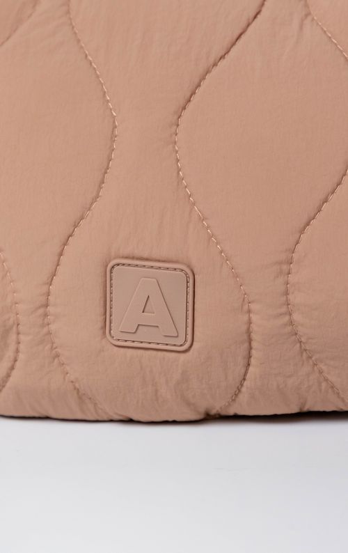 Bolso de textura acolchada para mujer